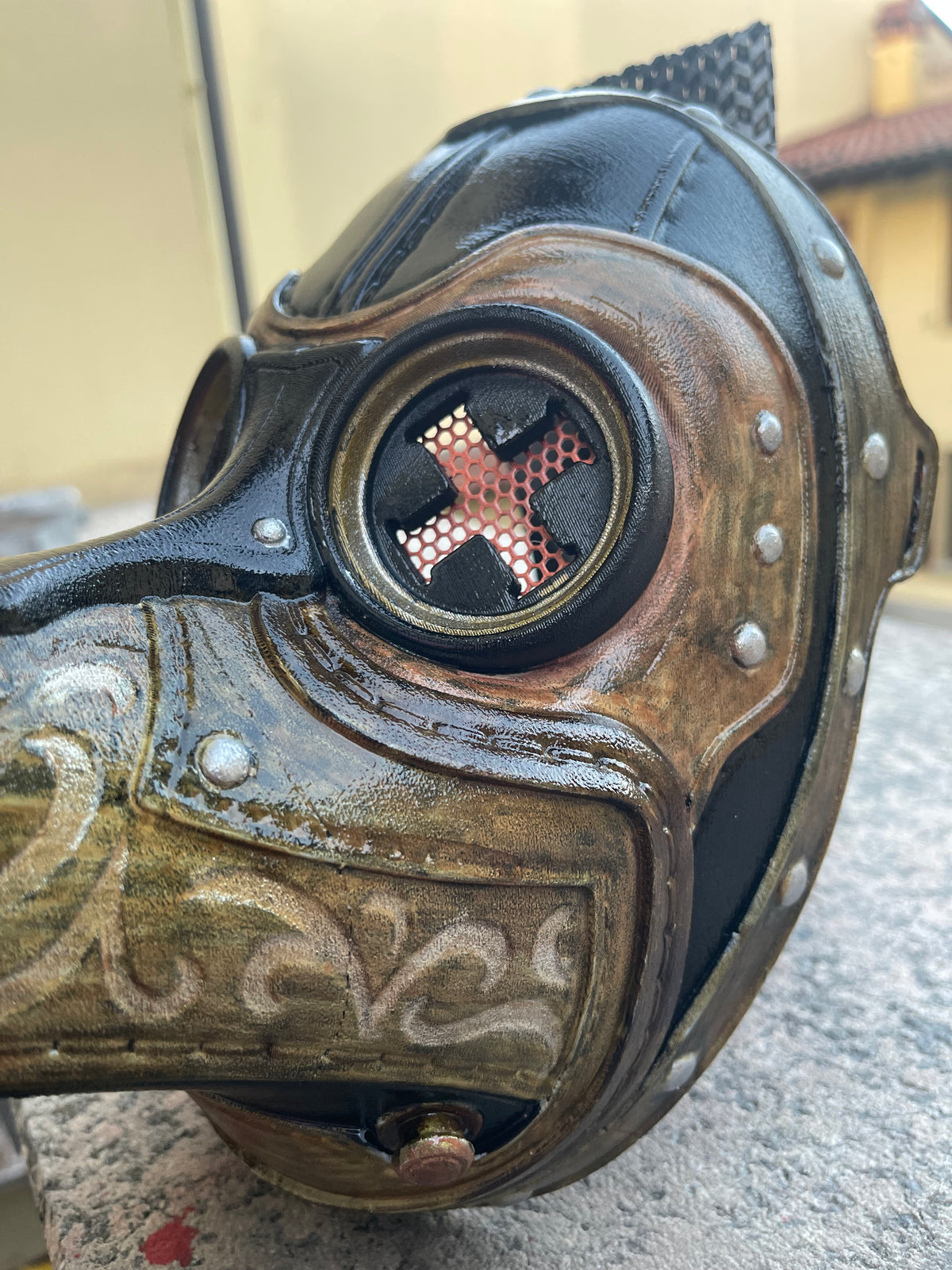 Maschera Plague Doctor Mask