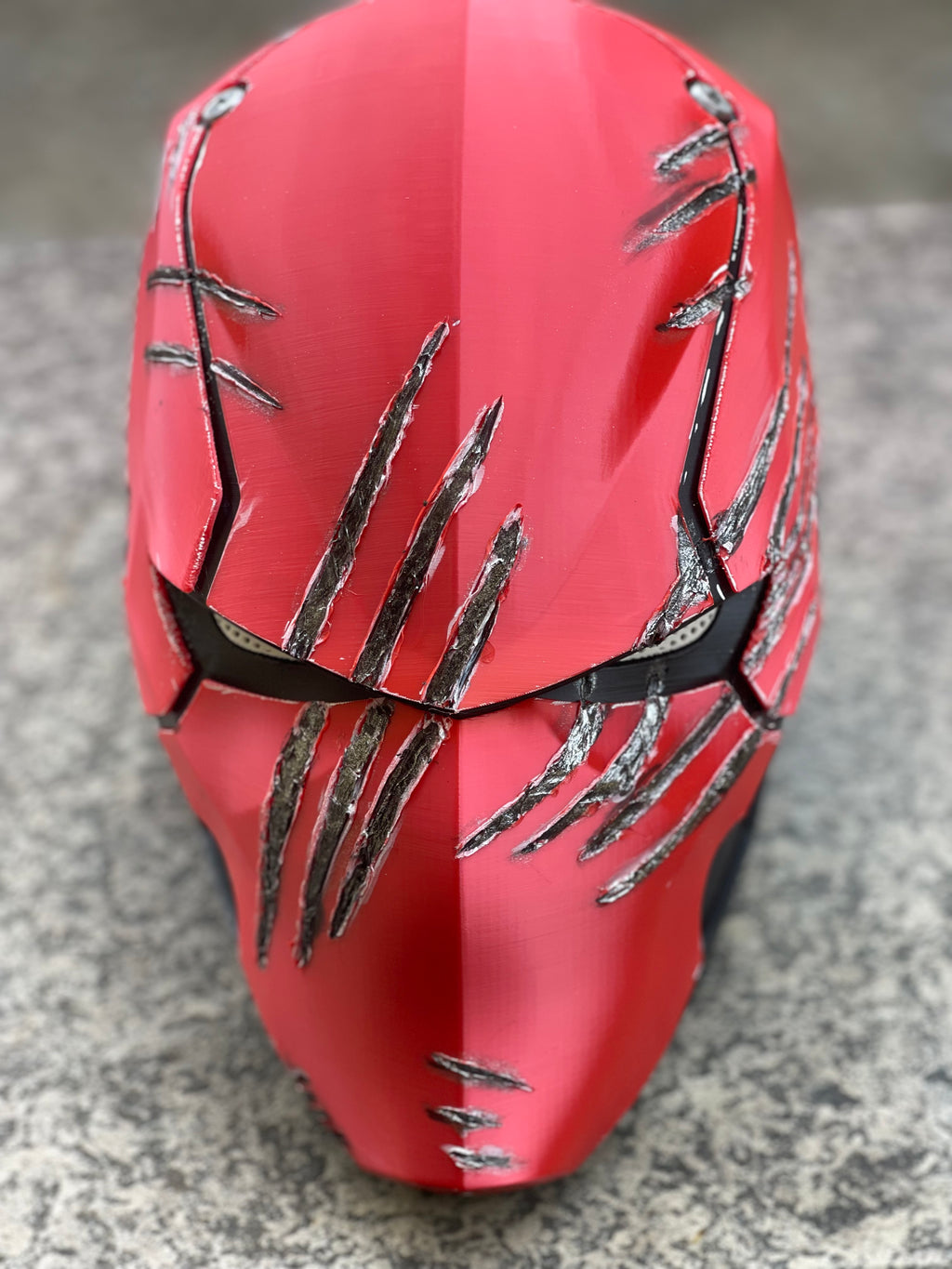 Casco da cosplay di Red Hooddi