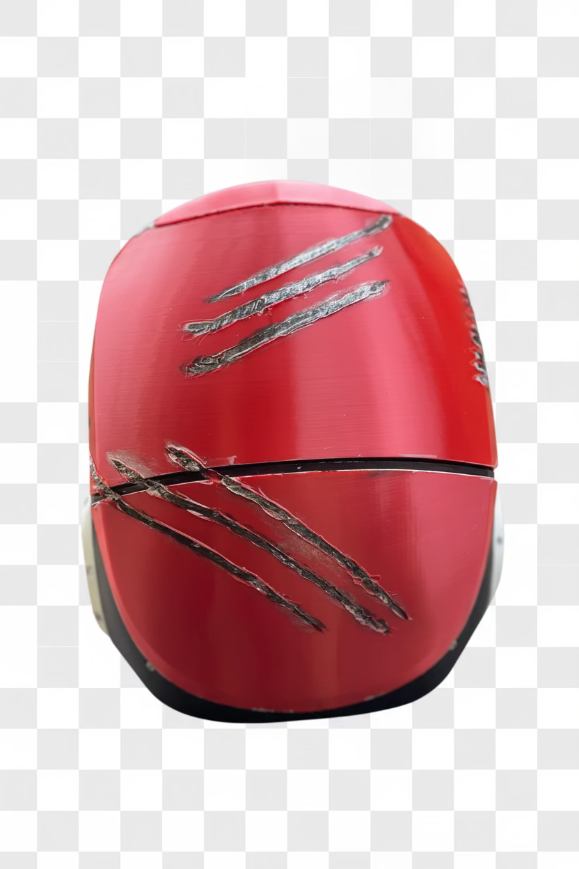 Casco da cosplay di Red Hooddi