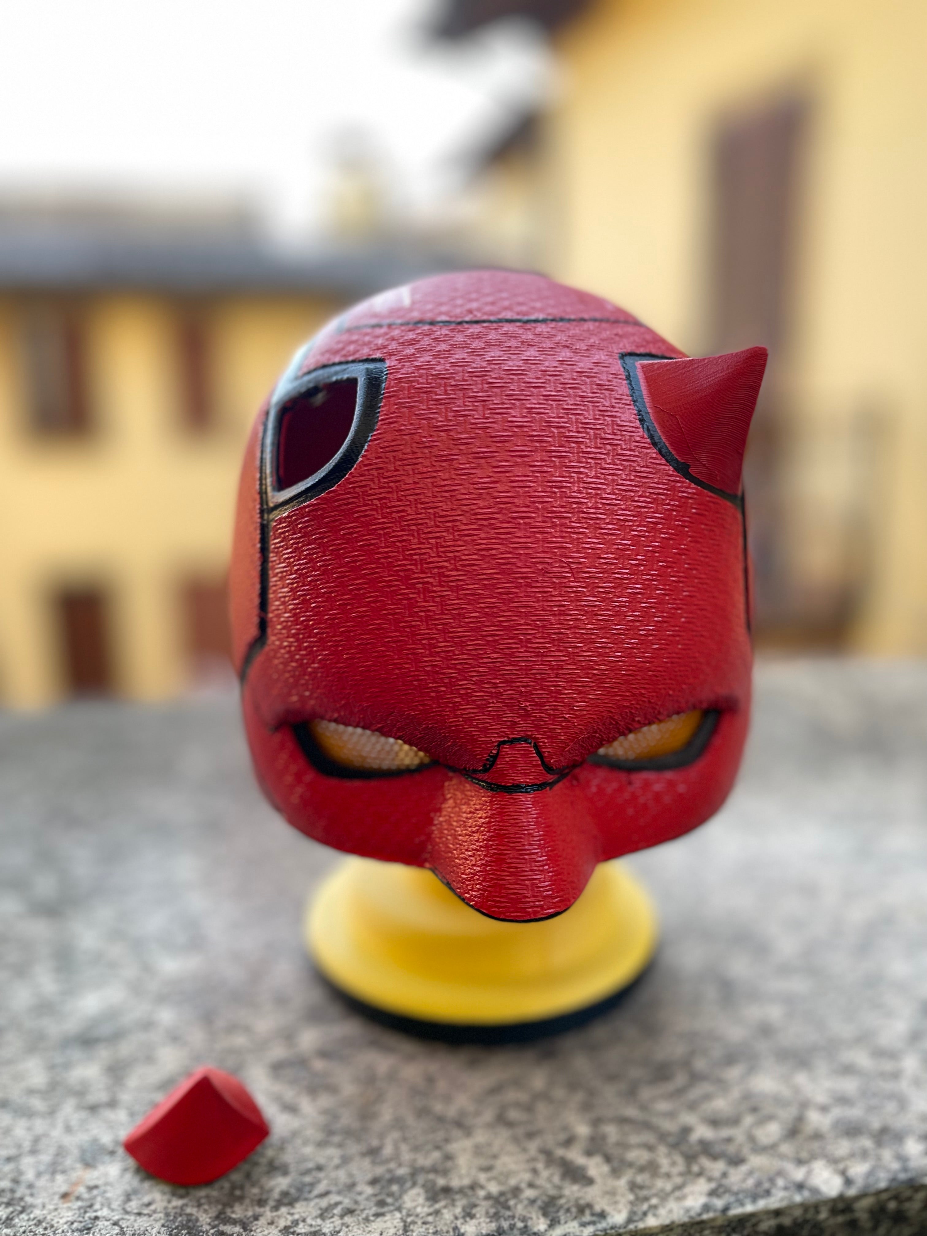 Casco Daredevil rosso