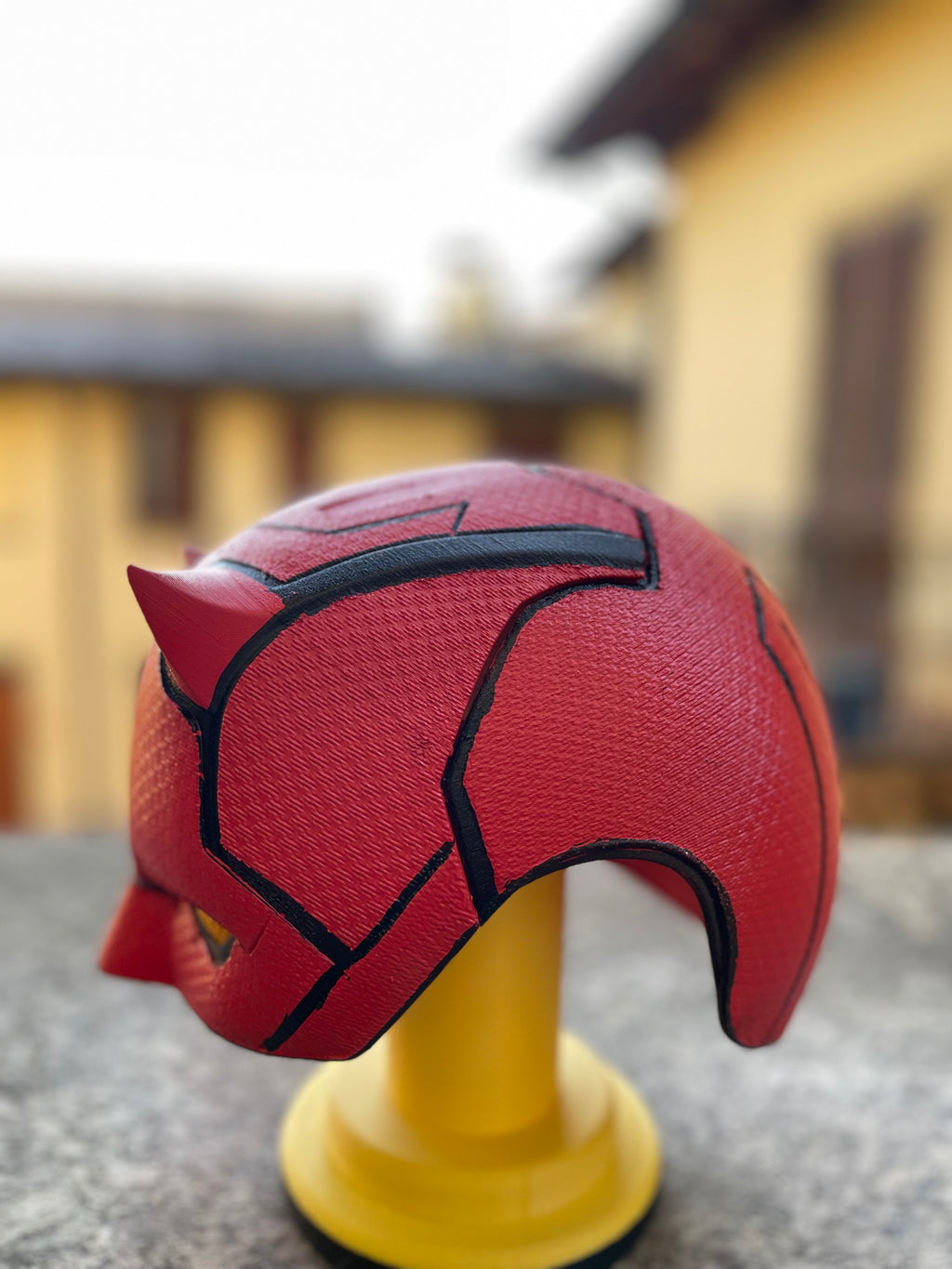 Casco Daredevil rosso