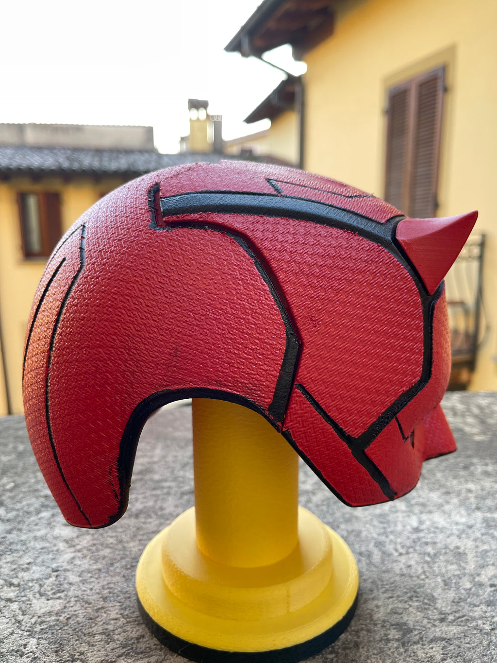 Casco Daredevil rosso