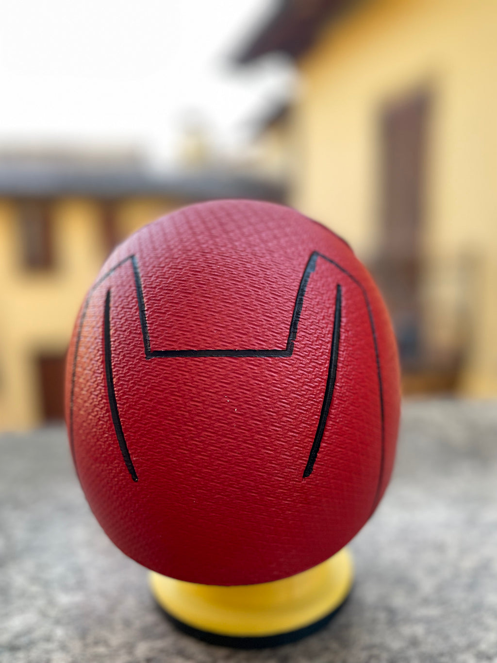 Casco Daredevil rosso