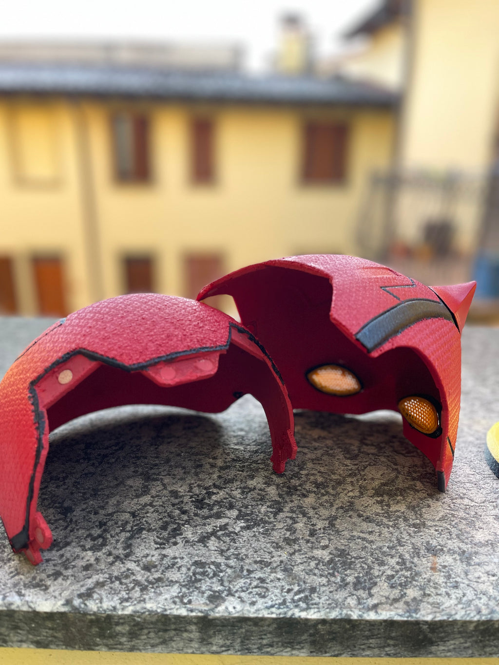 Casco Daredevil rosso