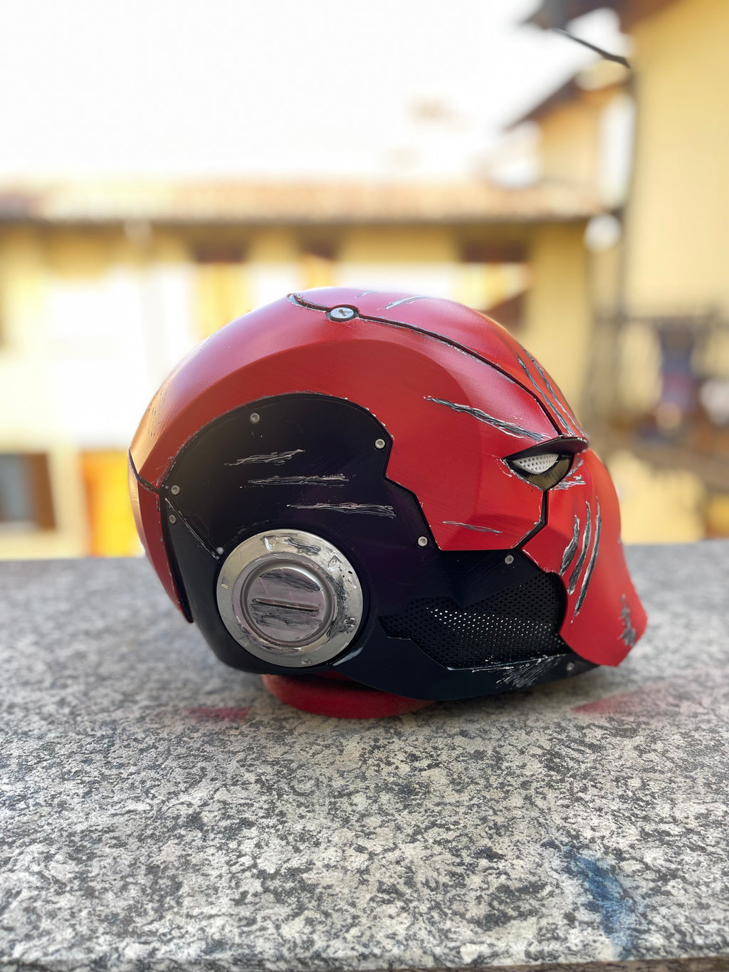 Casco Red Hood cosplay Edizione Limitata