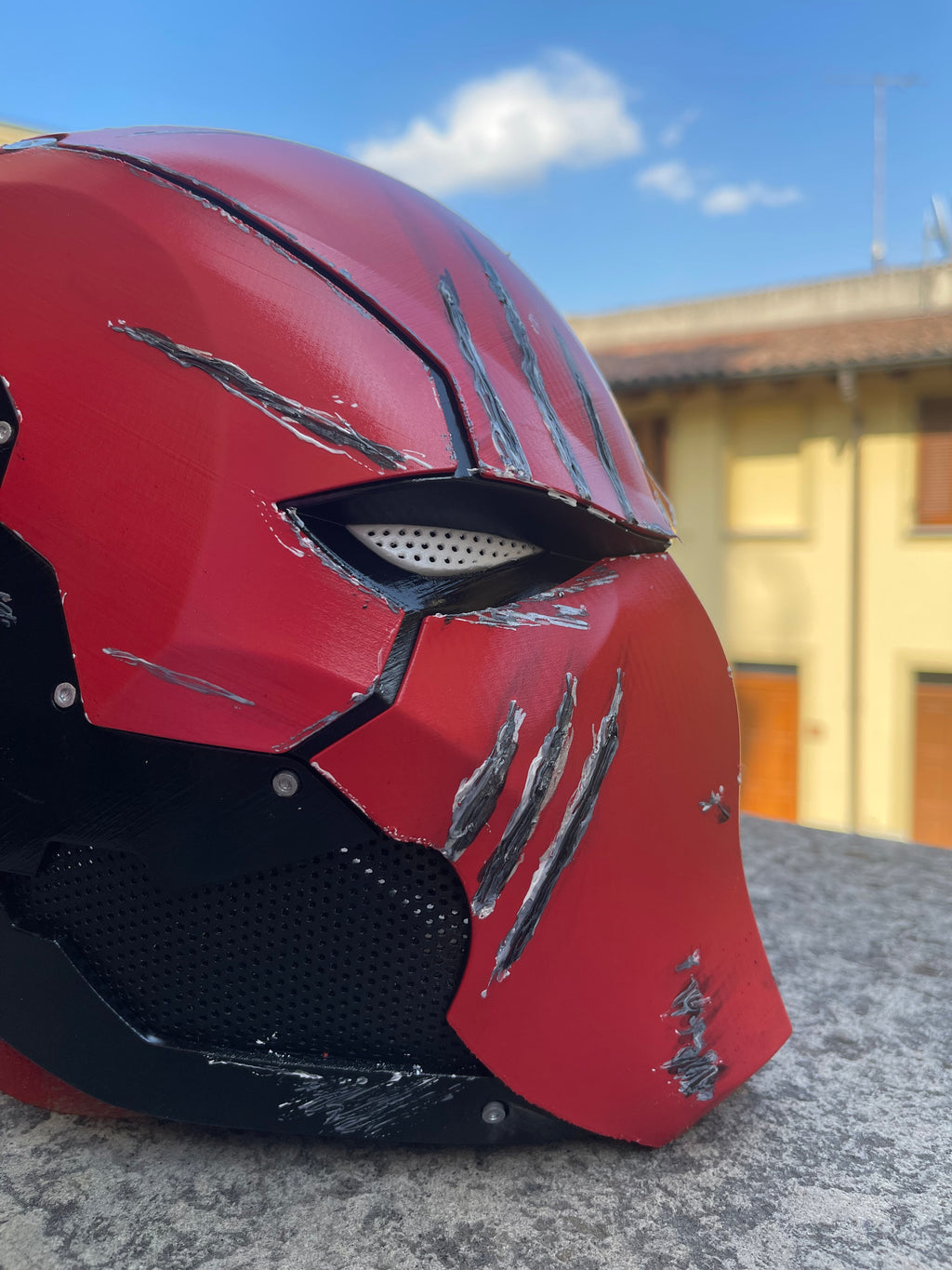 Casco Red Hood cosplay Edizione Limitata