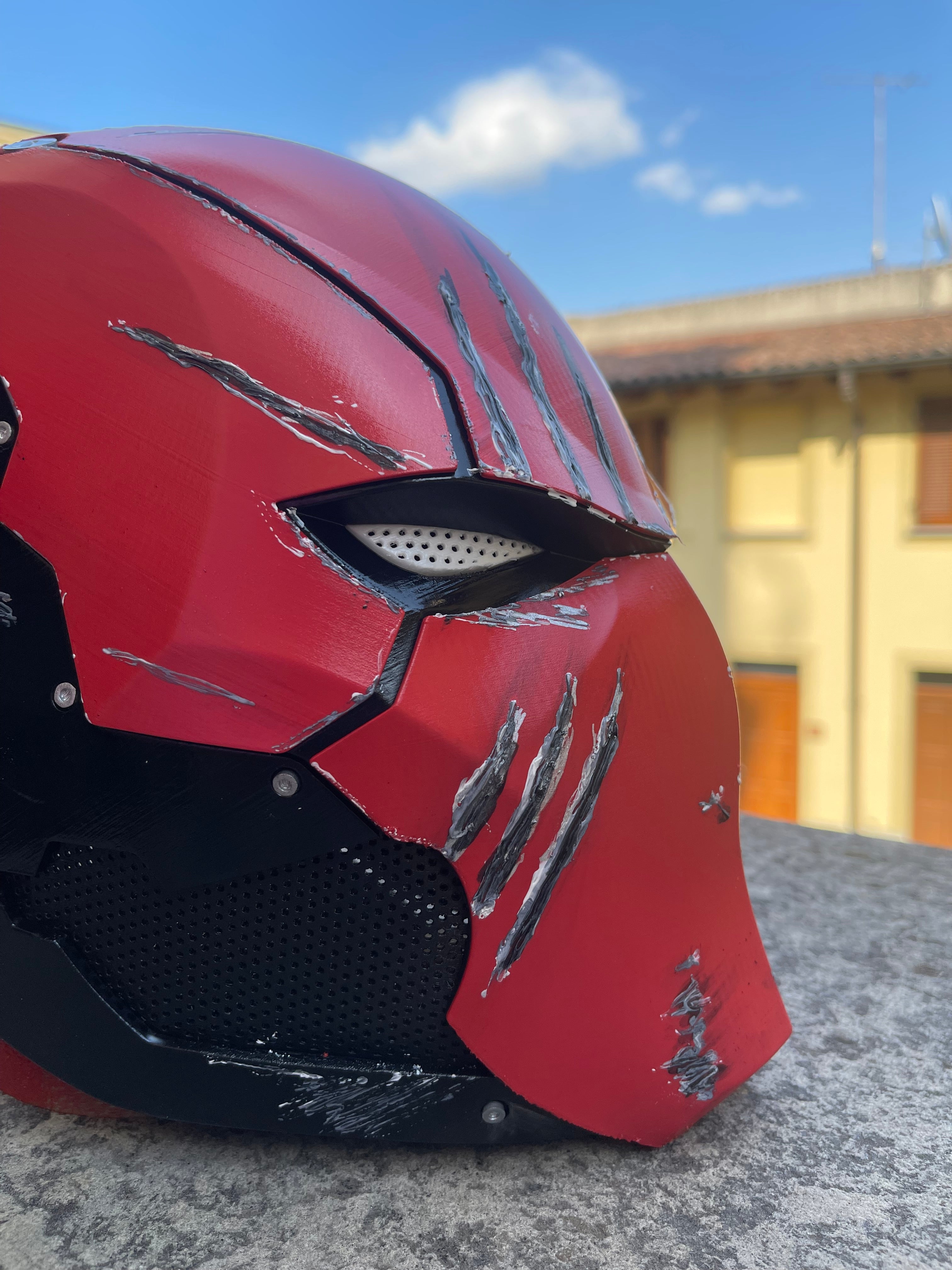 Casco Red Hood cosplay Edizione Limitata