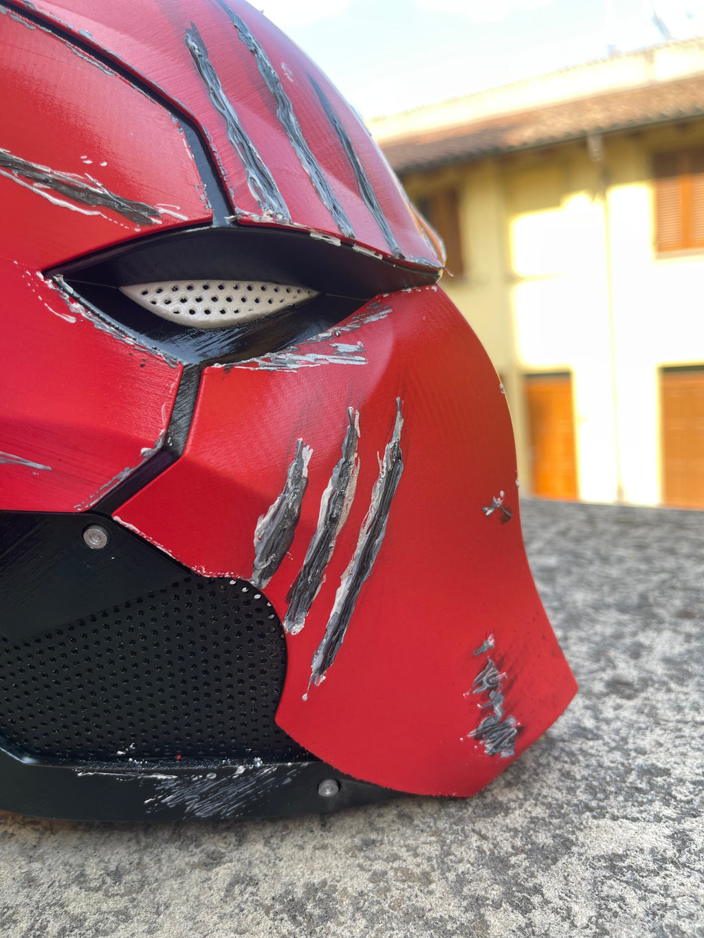 Casco Red Hood cosplay Edizione Limitata