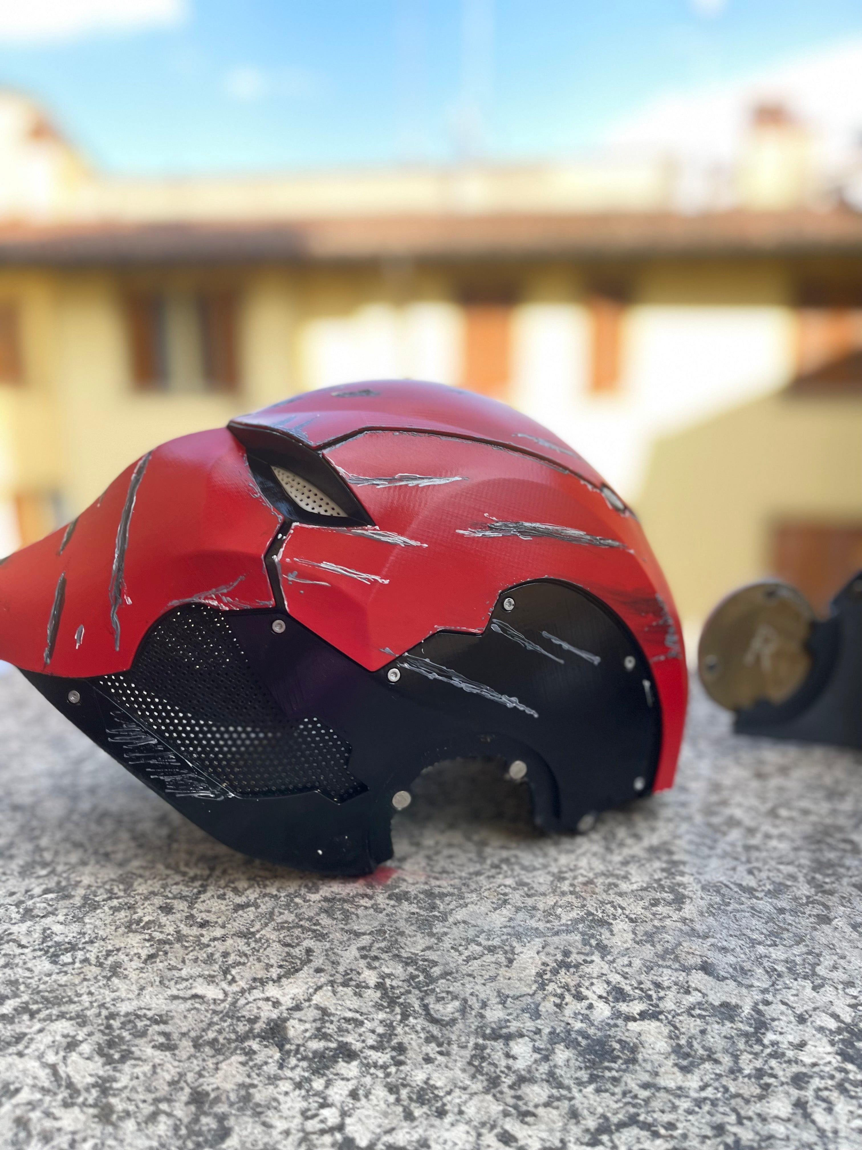 Casco Red Hood cosplay Edizione Limitata